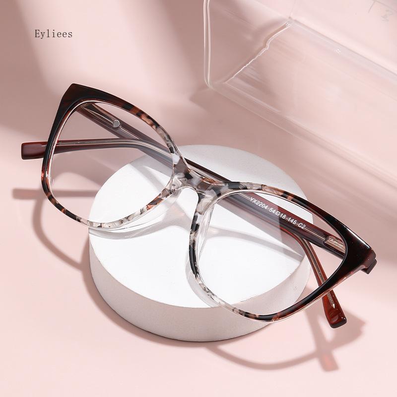 Fashion Reading Glasses for Women Cat Eye Plus Presbyopia Optical Lens Women Computer Magnify Grade Prescription Glass +150