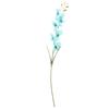 Artificial Flower Realistic Blue Artificial Orchid Flowers Stem Decor for Wedding Home Decoration