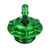 Motorcycle Vented Gas Cap Oil Fuel Tank Cover Aluminum Universal For Harley All Female Threaded Gas Tanks Except Touring 23.5-25