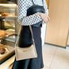 Trendy Casual Single Shoulder Underarm Bag, a New Plaid Zipper Versatile Women's Bag