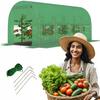 Foil Tunnel 8M² Garden Greenhouse 4X2M UV-4