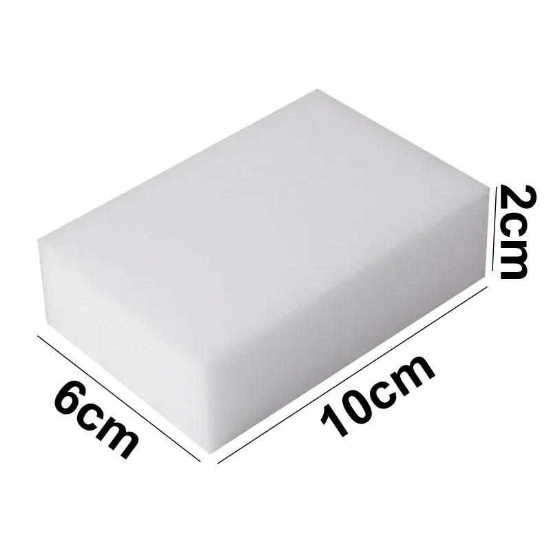 100Pcs High Density Magic Cleaning Sponge Nano Eraser For Kitchen Dish Cleaning Shoe Stain Remover Home Multi Functional Cleaner