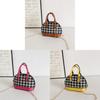 Shell Bag For Kids With Pu Material And Color Block Design For Daily Use