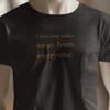 I Love Long Walks Away From Everyone Funny Shirt – Sarcastic Graphic Tee, Anti Social Humor, Gift for Introverts, Unisex T-Shirt