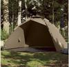Vidaxl 4-person Brown Quick-assembly Fishing Tent