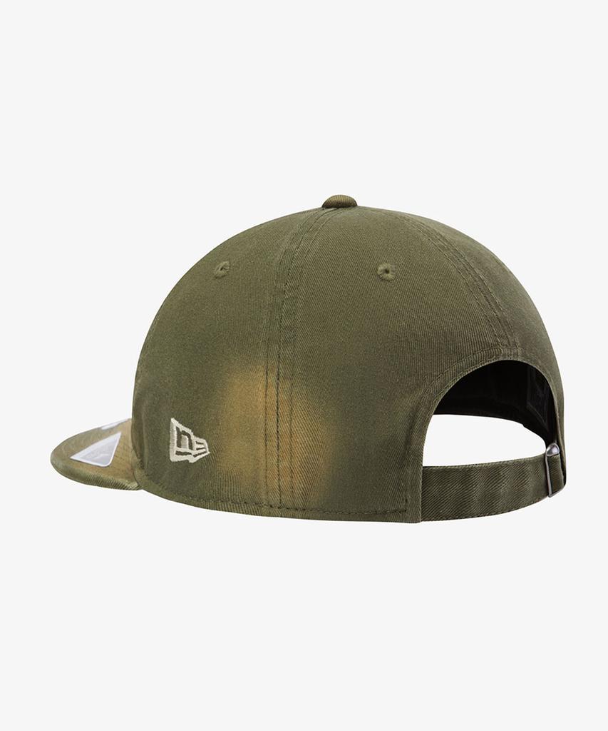 New Era Mlb New York Yankees Faded Wash Retro Crown Strapback New Olive