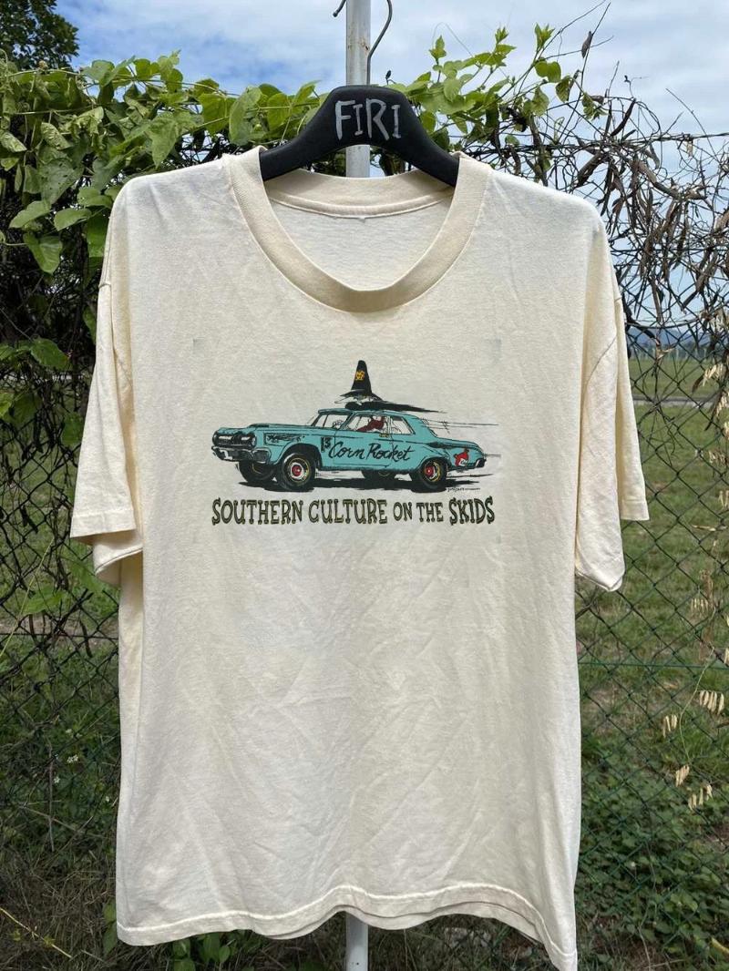 Rare Southern Culture On The Skids T-shirt Full Size S to 4XL T-shirt New Spring/Summer Arrivals Man and Woman S