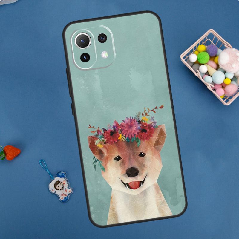 

Animal Cartoon Akita Dog Case For Xiaomi 14T Pro 13T 11T 12T 13 14 15 Ultra POCO X7 Pro X3 X5 X6 F5 F6 M6 Pro Cover Xiaomi 13