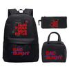 For All Teen Pop Singer Print Rucksack USB Charging Interface Big Organizer Rucksack Back To School Trip Daily School Book Carrier