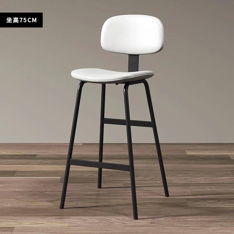 Nordic retro home leisure chair, comfortable sitting feeling, bar stool