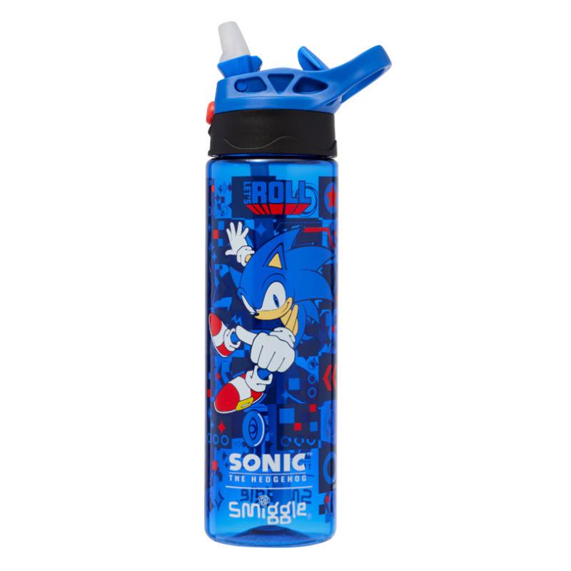 Smiggle Australia Sonic Cartoon Large Waterproof School Backpack for Kids