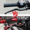 Motorcycle Brake Clutch Levers 7/8''22MM For Honda CBF125 CBF 125 2008-2015 2014 2013 2012 2011 2010 2009 Handle Handlebar Grips