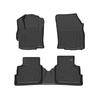 Eco-Friendly Waterproof TPE Floor Mats for 2024 Mitsubishi MIRAGE Hatchback LHD - Odorless with Galaxy Carpet Surface
