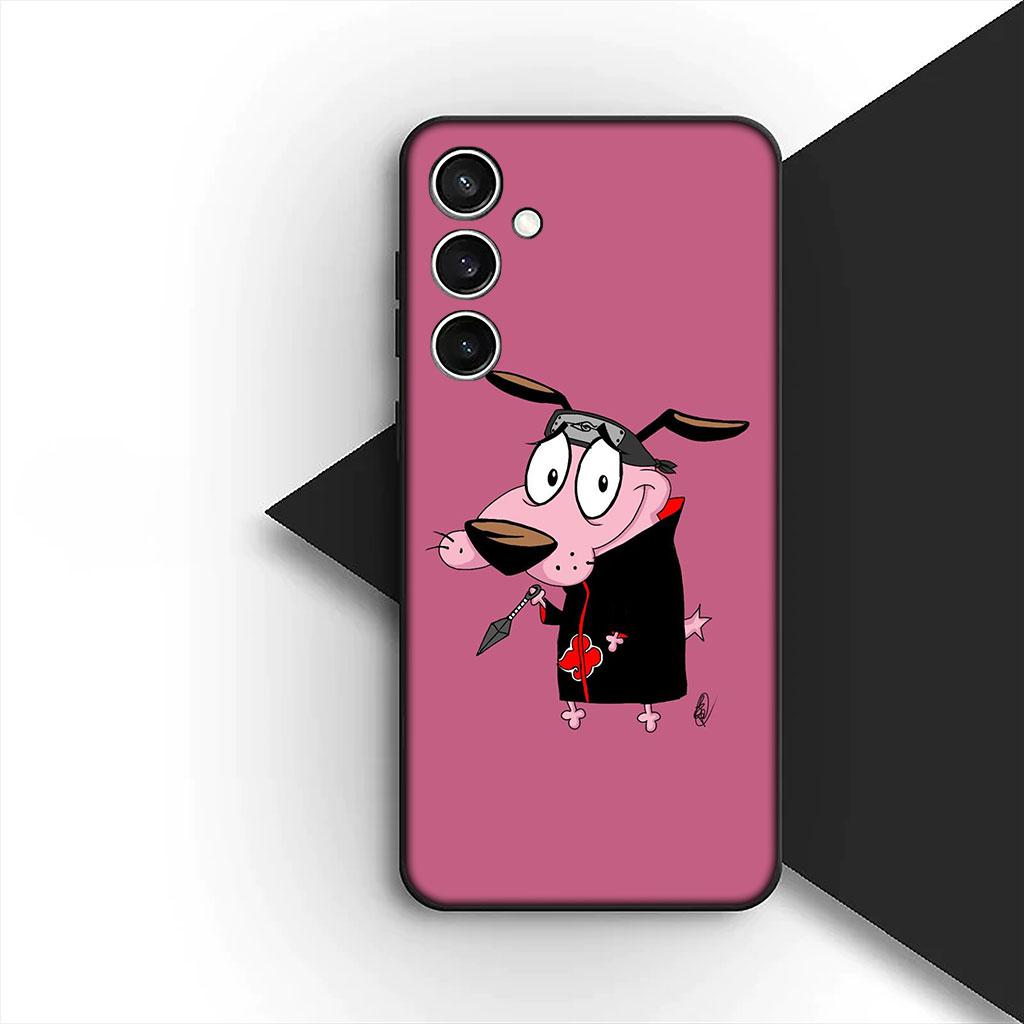 Phone Cover for Apple iPhone 17 Air 12 13 Pro Max Mini ProMax 7 + 8 Plus 7+ 8+ Soft Case Anime C-Courages C-Cowardlys Dog