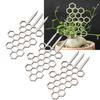 3PCS Potted Plant Trellis DIY Wood Plant Climbing Support Holder for Outdoor Garden Balcony