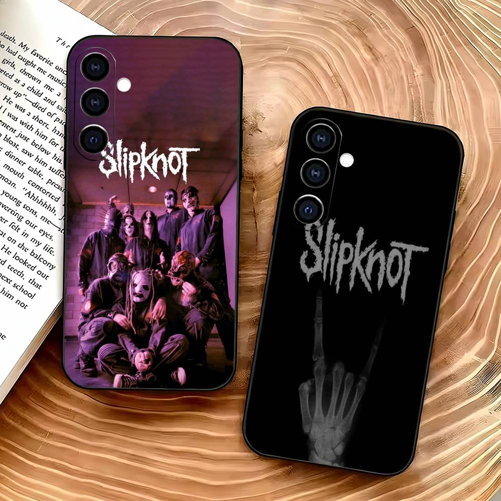 BAND S-SlipknotS Phone Case For Samsung Galaxy A73,A72,A71,A70,A53,A52,A51,Soft Silicone Black Cover