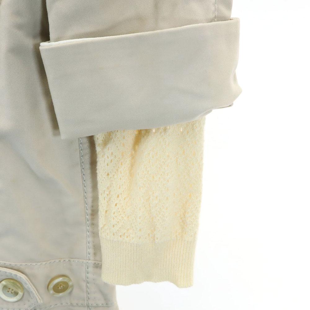 LOUIS VUITTON Made in France trench coat 36 beige Women Used