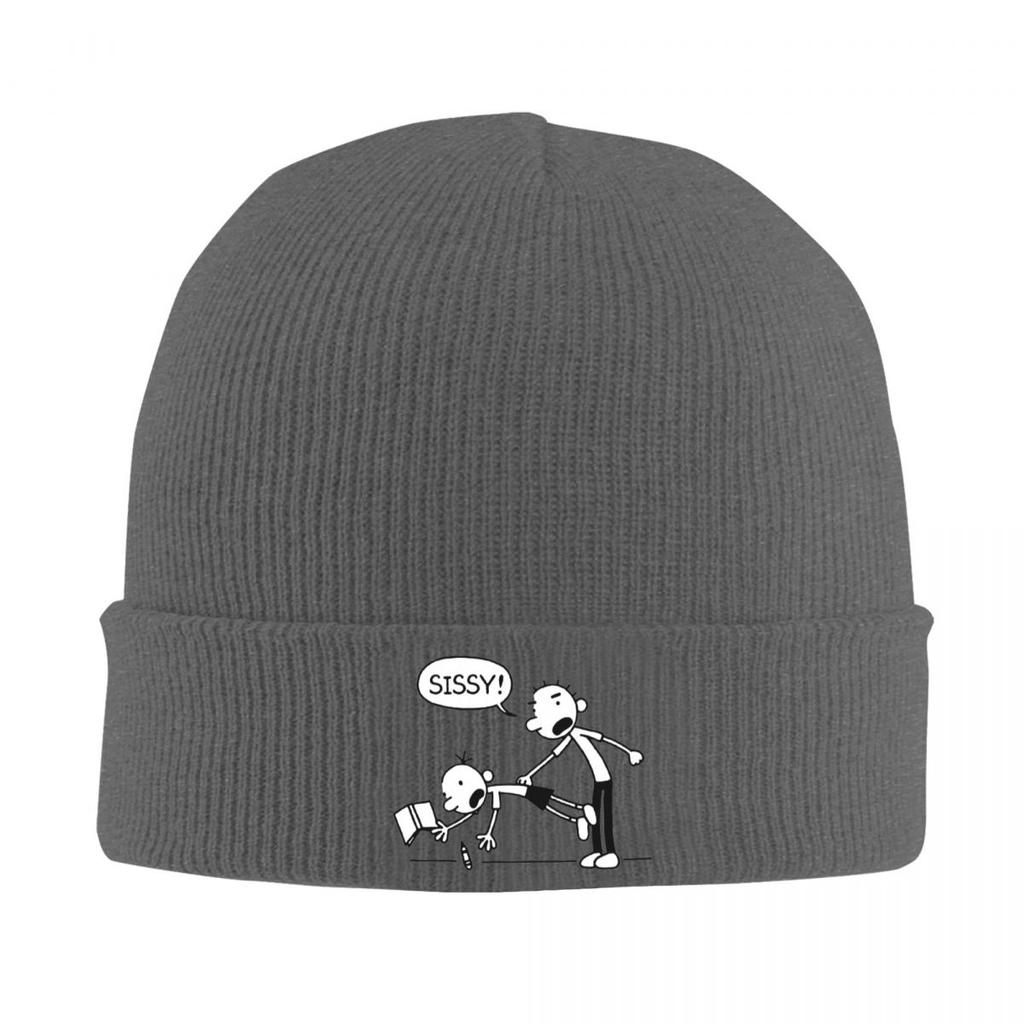 Diary Of A Wimpy Kid Warm Knitted Cap Hip Hop Bonnet Hat Autumn Winter Outdoor Beanies Hats for Men Women Adult