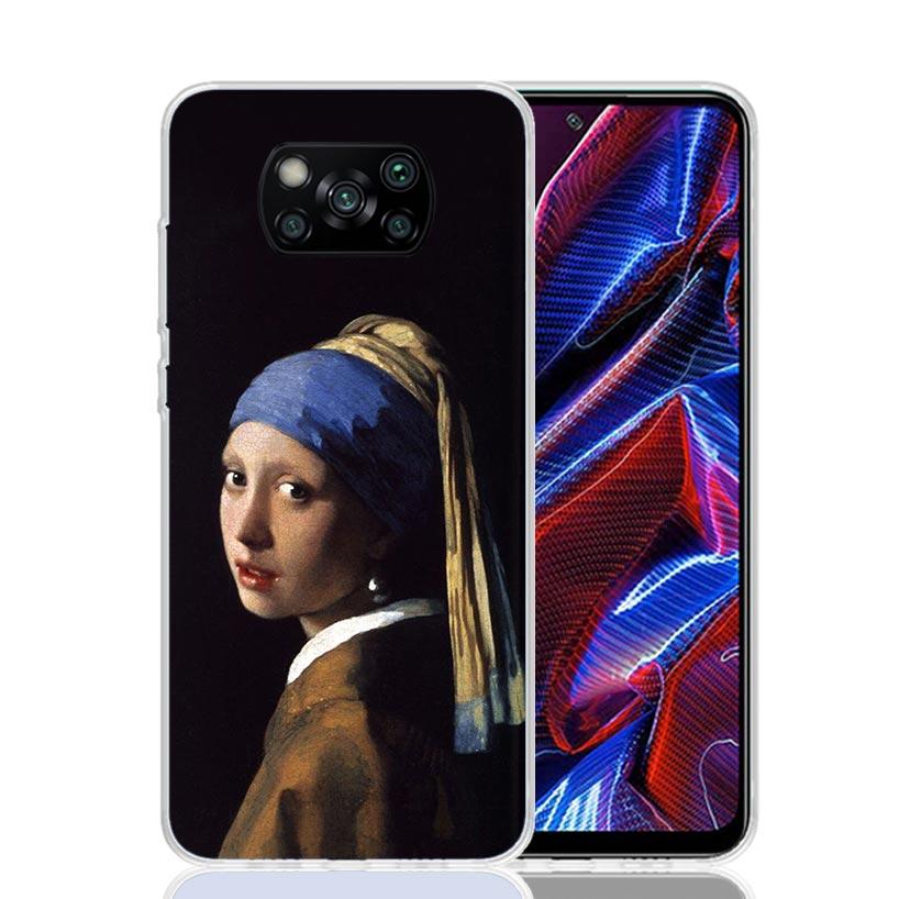 Paint Art Renaissance Phone Case For Xiaomi Poco X7 X6 X5 Pro F7 Ultra Redmi 15C 15 13 13C 12 12C 10 10A 10C 9 9A 9C 9T Cover Po