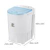 2kg Portable Clothing Laundry Washing Machine Single Barrel Mini Washing Machine Washer And Dehydration 250W