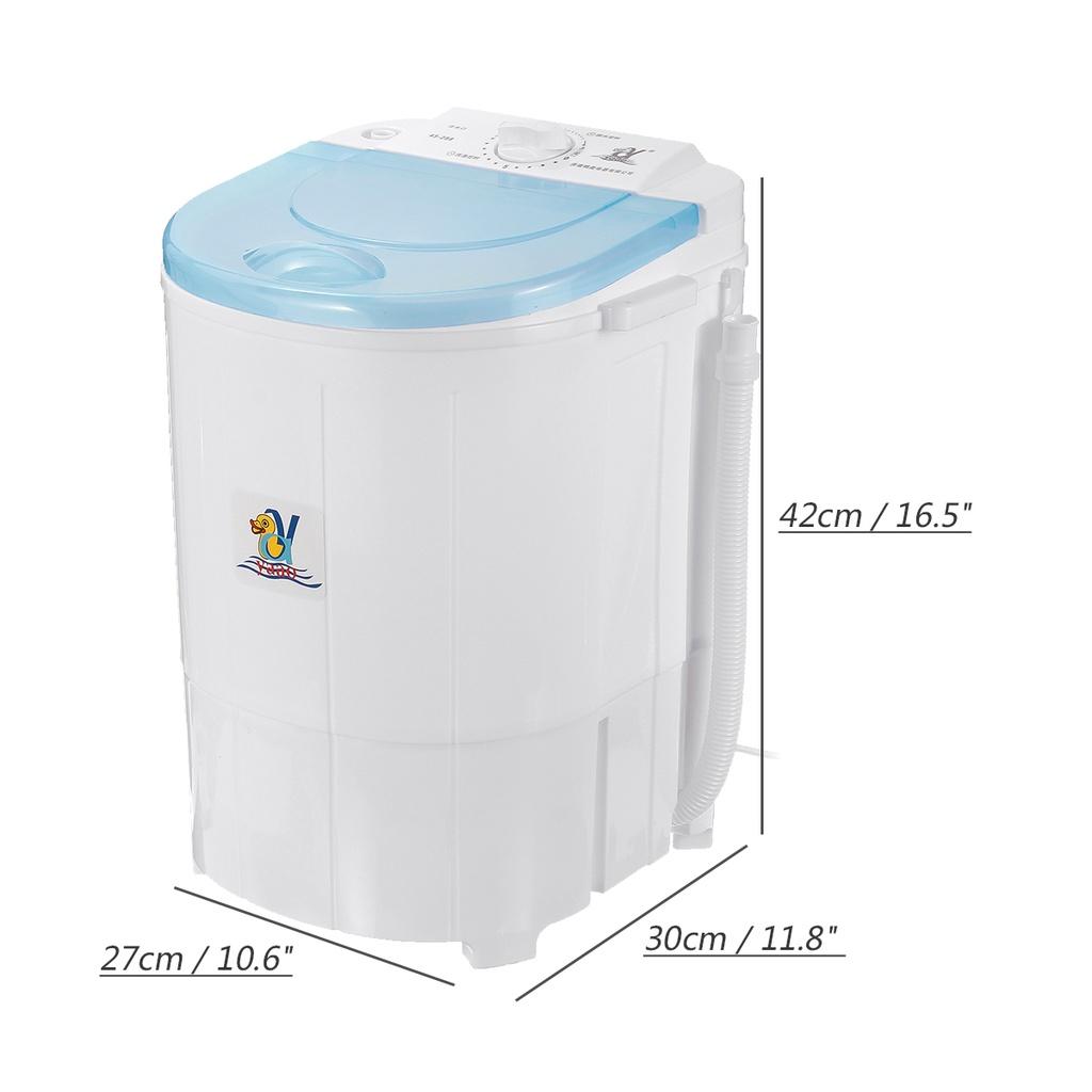 2kg Portable Clothing Laundry Washing Machine Single Barrel Mini Washing Machine Washer And Dehydration 250W