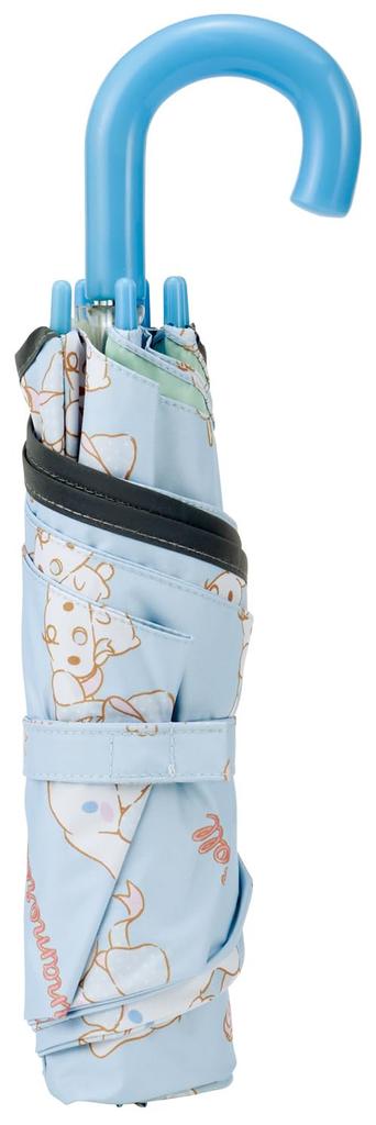 Skater Folding Ages Manual Includes Dedicated UV 6 Suitable for Sun and Includes Dedicated Storage Sanrio Cinnamoroll Big Children's Parasol, 50cm,