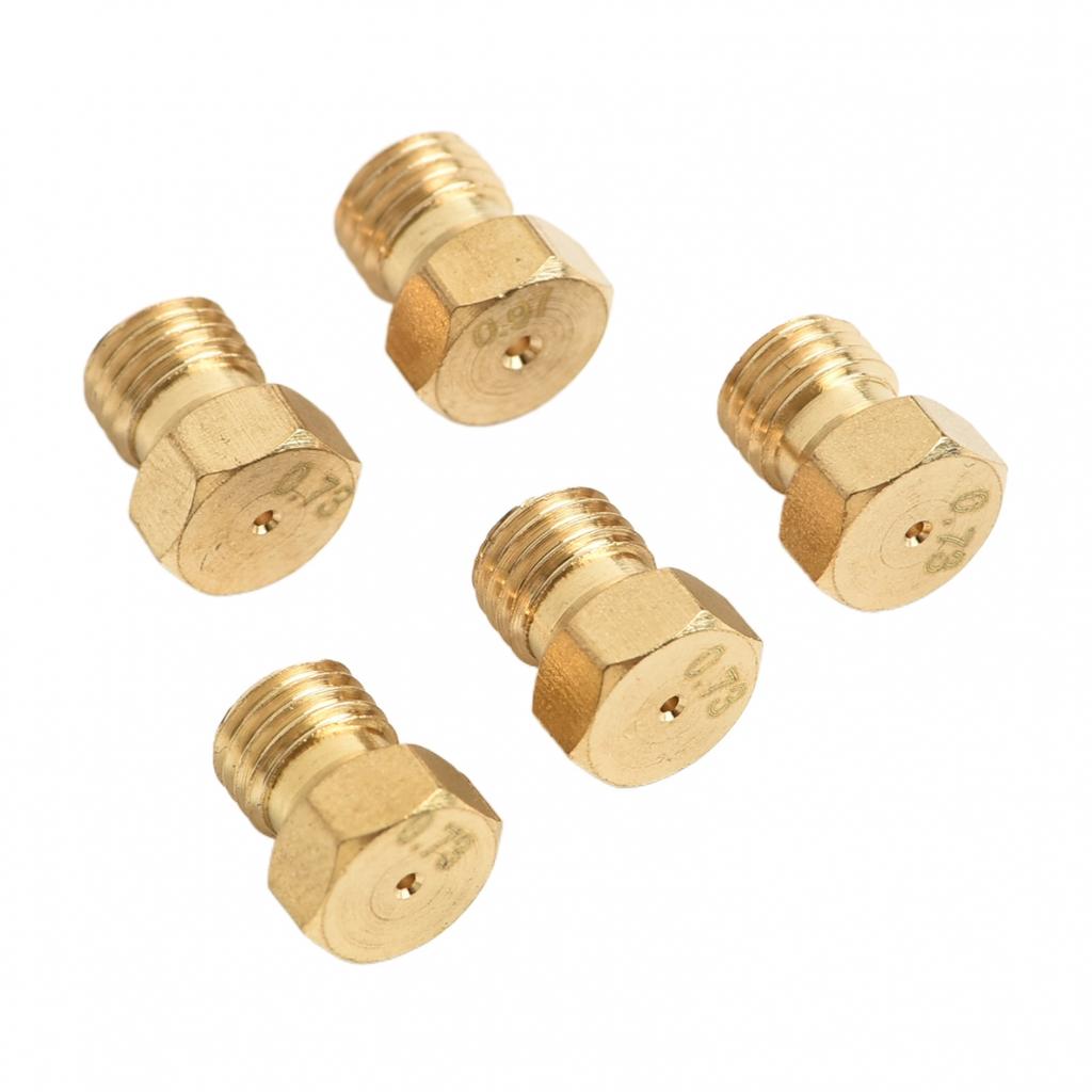 Erdgas-Kochfeld-Umrüstsatz für 5-Flammen-Herde Verbesserte Energieeffizienz