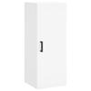 Highboard White 34.5 X 34 X 180 Cm Particleboard