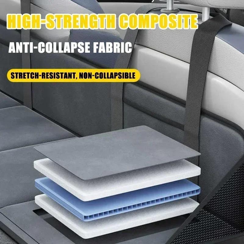 Car Back Seat Extender For Sleeping Car Back Seat Folding Bed Portable Car Travel Camping Mattress Foldable Back Seat Travel