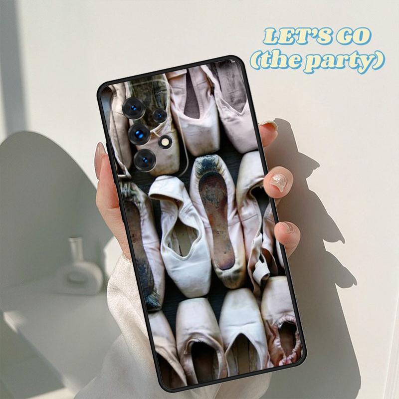 Ballerina En Pointe Ballet Slippers Shoes Dance Dancer case For Samsung A42 A31 A40 A51 A71 A32 A80 A91 A52 A72 A50 A70 A11 A12