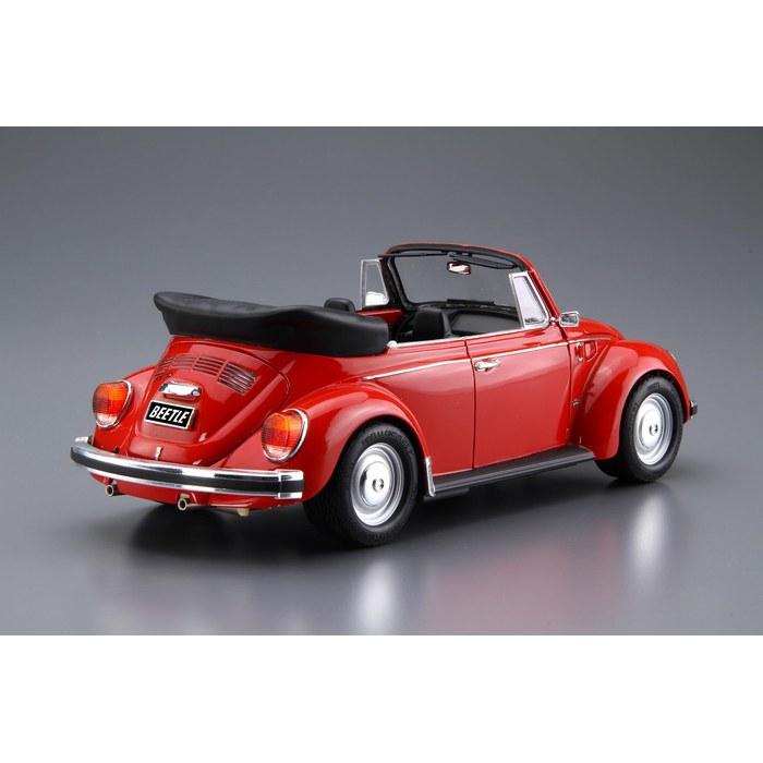 AOSHIMA The Model Car No.75 1/24 Volkswagen 15ADK Beetle 1303S Cabriolet '75 Plastic Model Kit