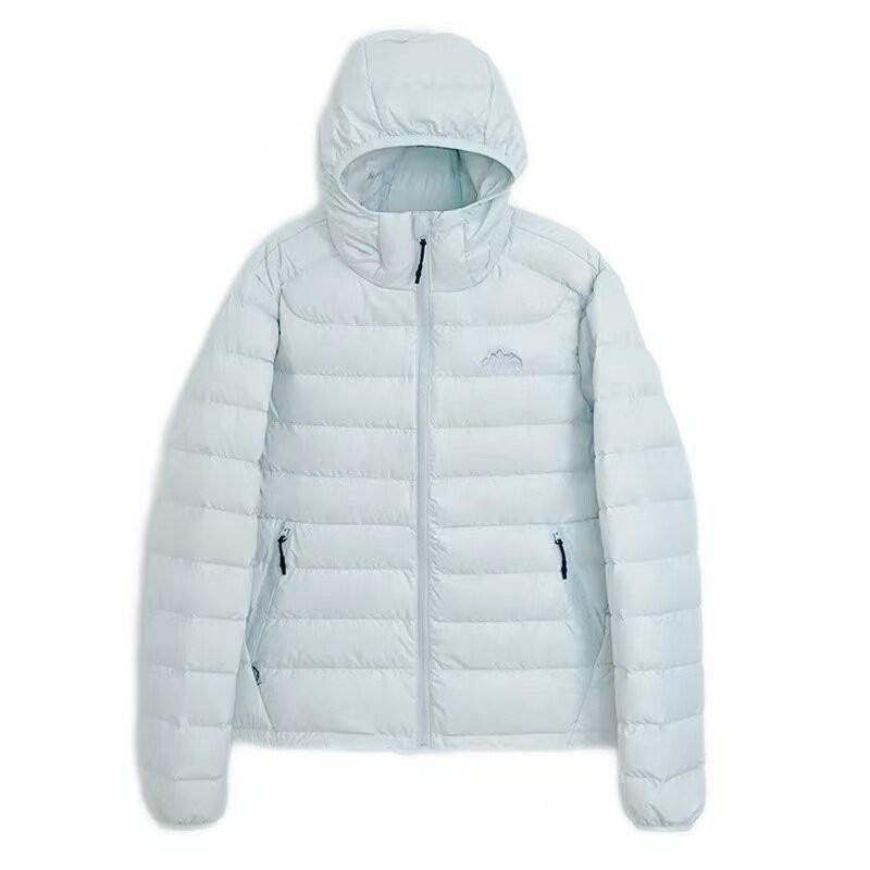 226 Padded Cotton Jacket Unisex Short Loose Hooded Lightweight Winter Coat