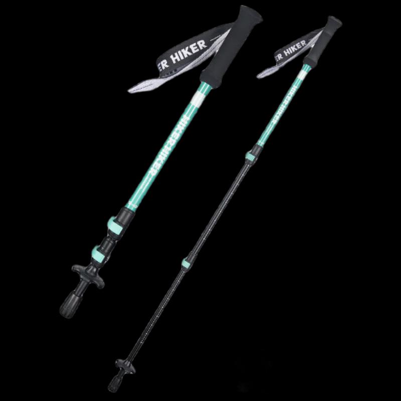 BOSIHAO Outdoor Ultralight Folding Kids Hiking Pole