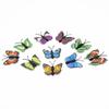 50/100PCS Artificial Plastic Butterfly Home Room Decora Headwear Accessories Wall Stickers Diy Candy Box Scrapbook Wedding Party