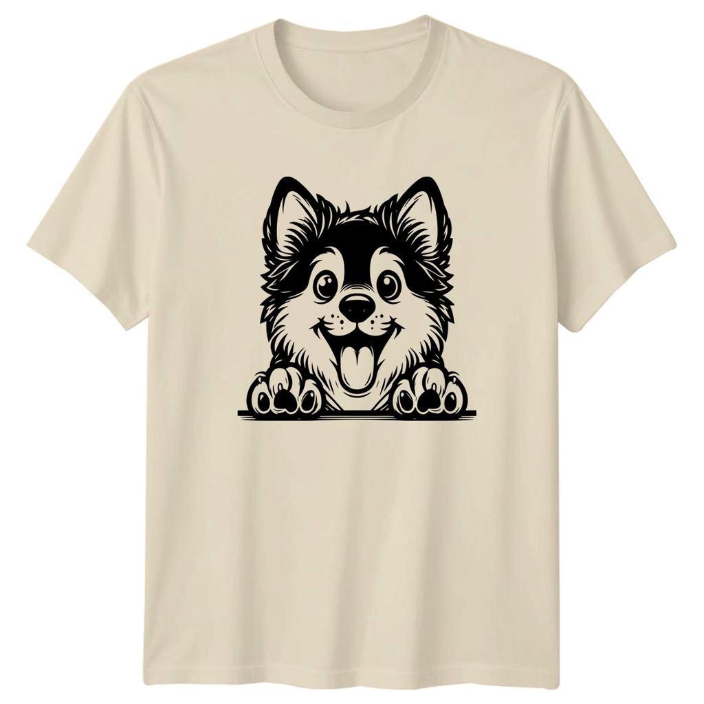 Puppy Dog Head Dogs Animals Unisexs TShirt Unisexs Graphic Tee