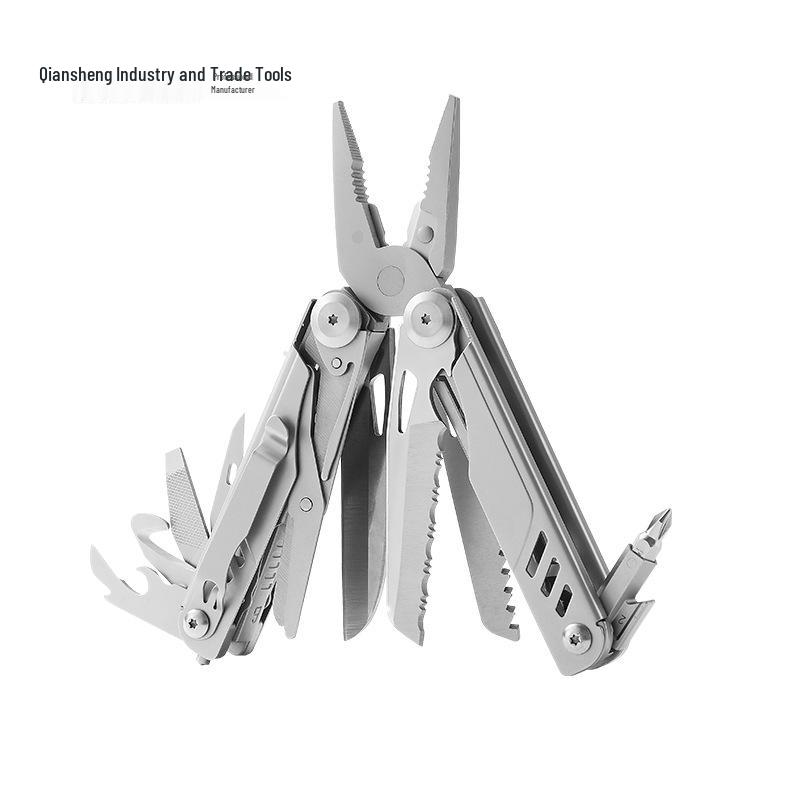 

Stainless Steel Multi-tool Pliers with Folding Knife for Outdoor and Firefighting Use