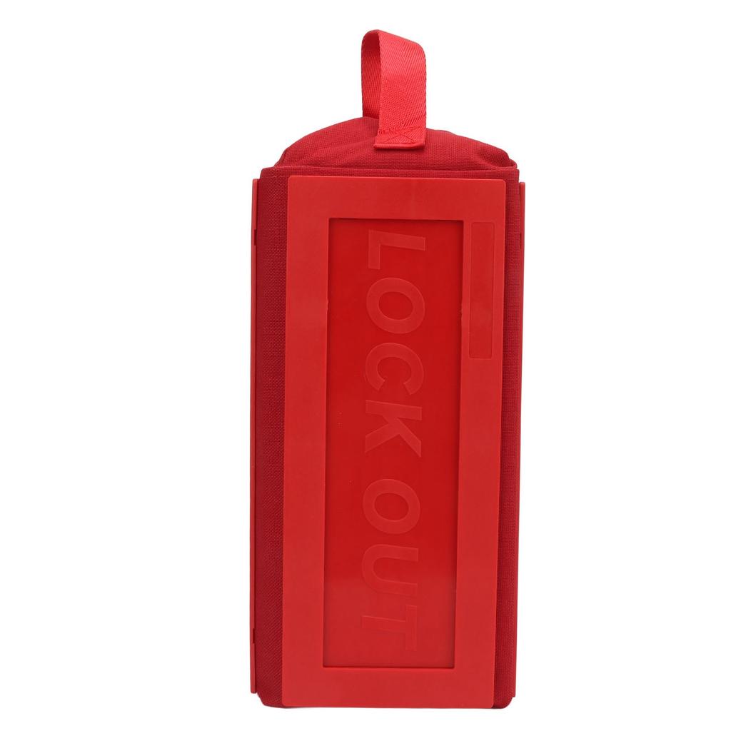 BD D75 Pendant Control Safety Cover Foldable Lockout Tagout Oversized Plug Hoist Control Cover Tear Resistant Lockout