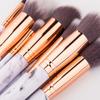 New 10 Makeup Brush Set Full Marble Beauty Tool Set Brush Blush Eyeshadow Brush