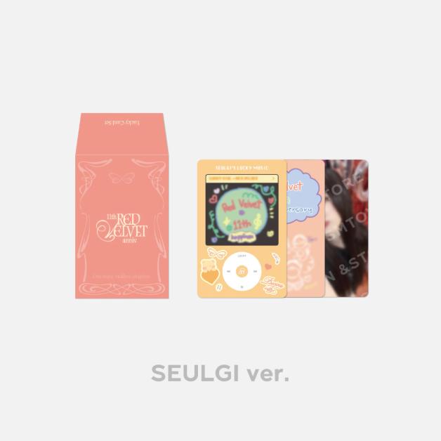 

Попереднє замовлення набору карток на удачу до 11-ї річниці Red Velvet SEULGI