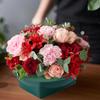 8Pcs Floral Foam Round Bowl Kit for DIY Flower Arrangement Party Holiday Table Centerpiece Wedding Decor