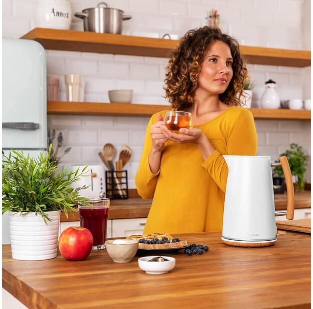Kettle Cecotec Thermosense 400 White Woody (01480)