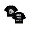 Purpoz See No Evil T-Shirt, Cotton Shirt, Autum Shirt, Fall Shirt, Gift for Your Boyfriends