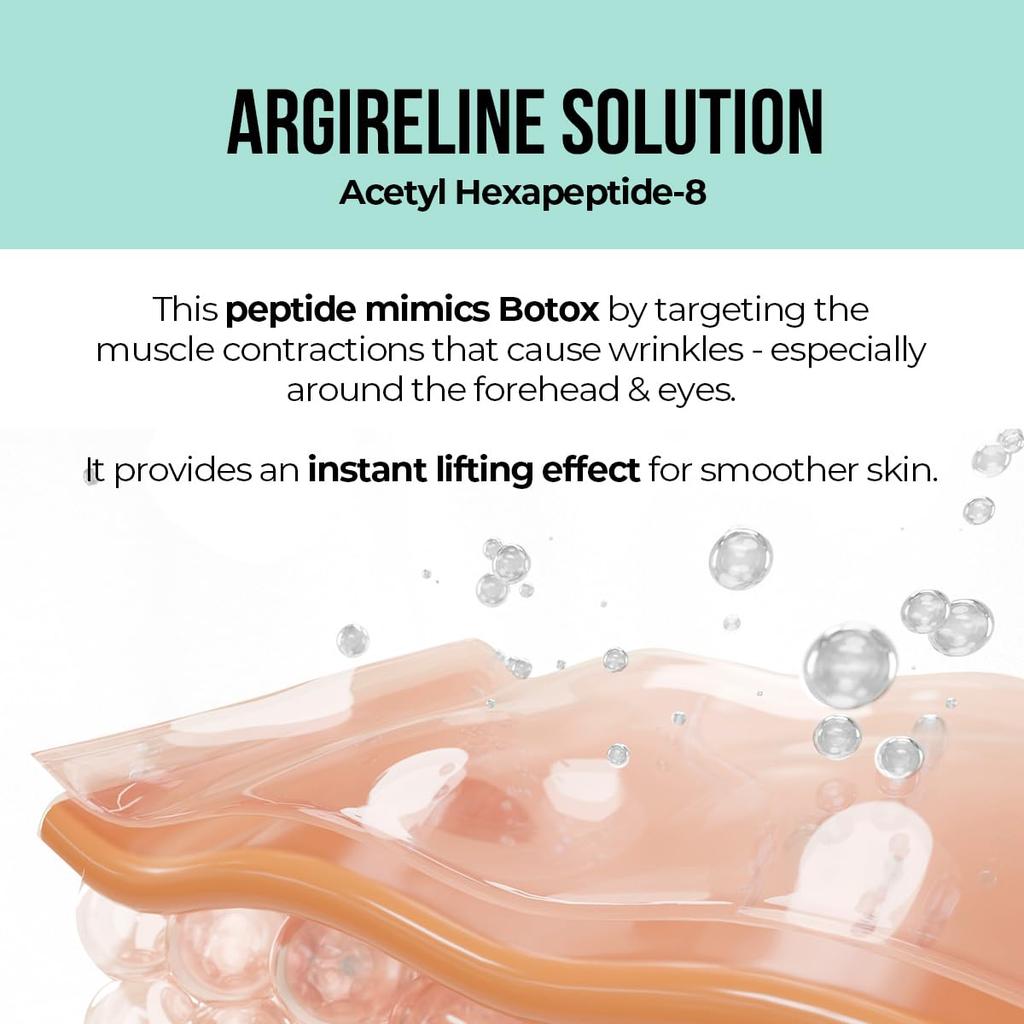 DR. Sheth's B'Tox Peptid Gesichtsserum 30 ml Für Glattere Straffere Haut Mit Nadelosem Lifting-Effekt