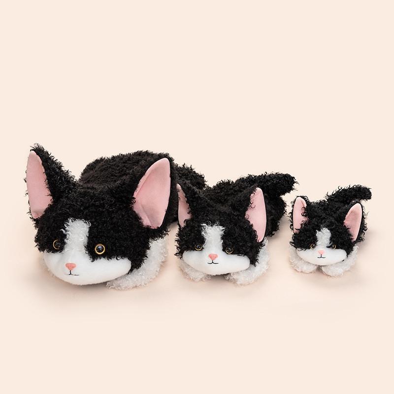 Plush Cat Toy Pillow With Pp Cotton Filling For Kids And Teens