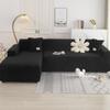 Thicken Plush Sofa Covers Elastic Corner 1/2/3/4/5 Seats Solid Color Couch Cover L-Type Sofa Cover All-Inclusive Protector Cover