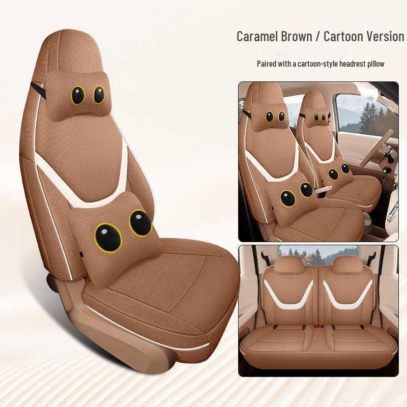 Wuling Hongguang MiniEV Macaron Linen Seat Covers - 5th Gen, 26 Models