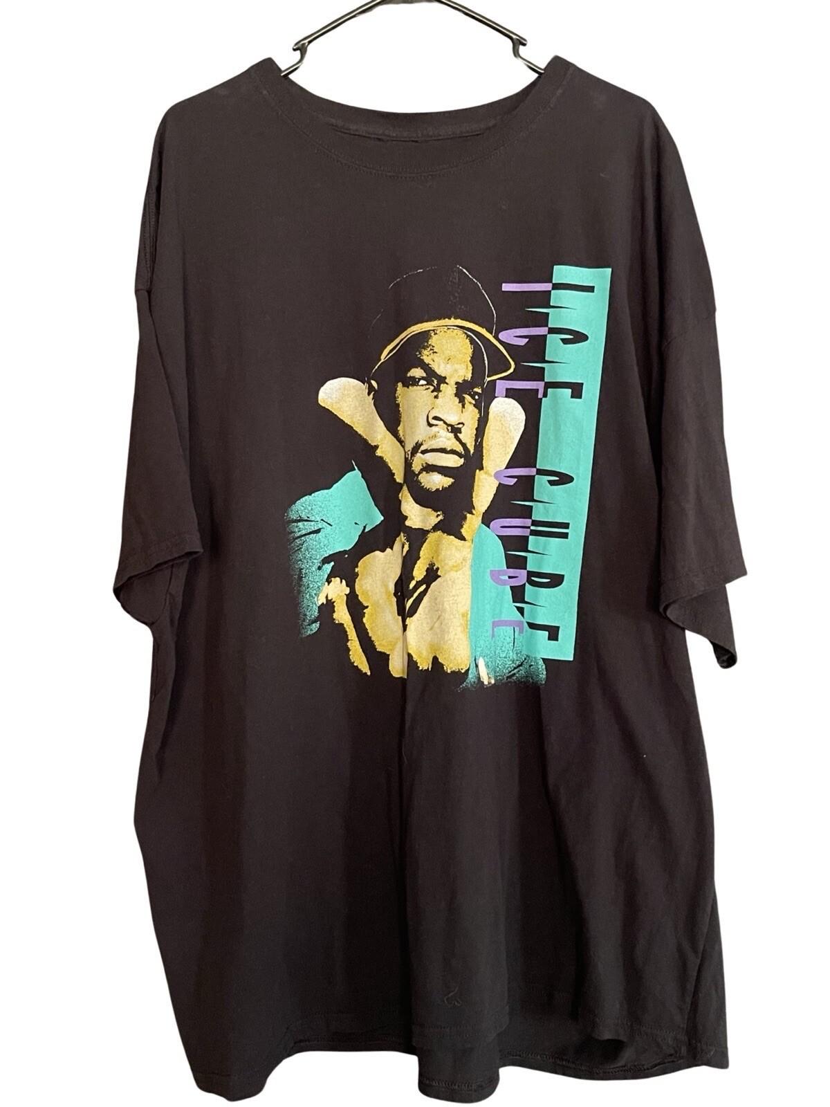 Rap Tee Ice Cube Shirt 3XL NWA Music Boyz in the Hood Friday Cotton Unisex T-Shirt S