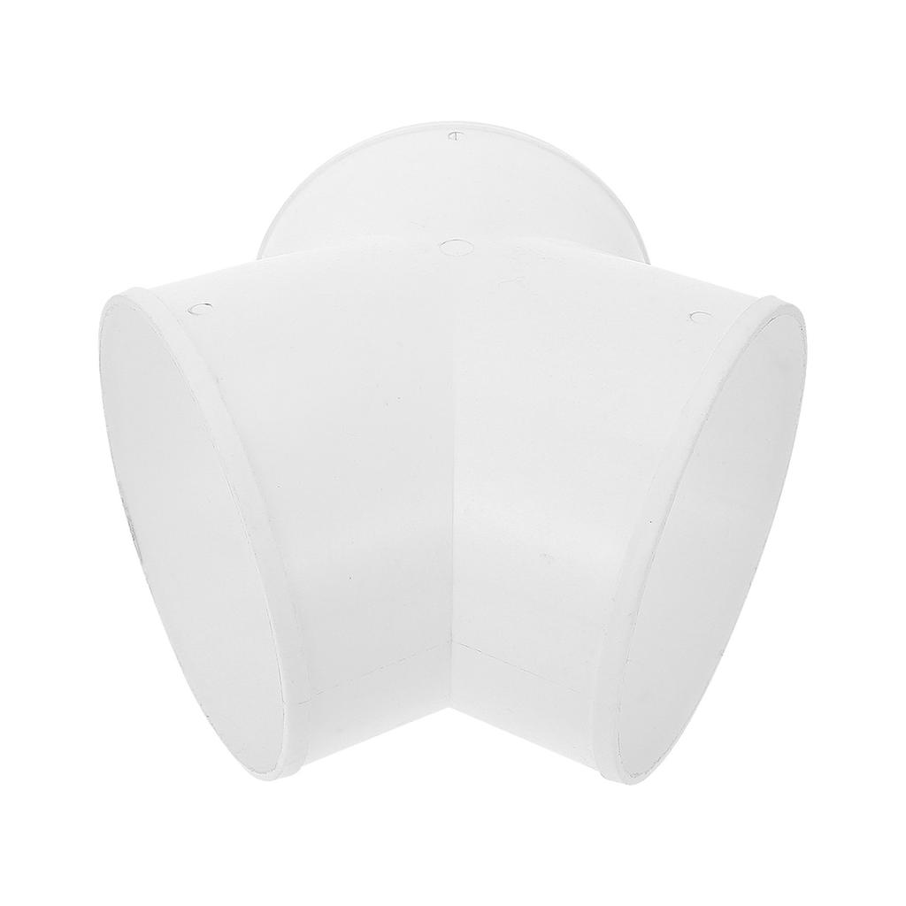 1Pcs High Strength ABS Three-Way Duct Connector Exhaust Fan Duct Splitter Hose Adapter Parts 3 Way Hose Adapter