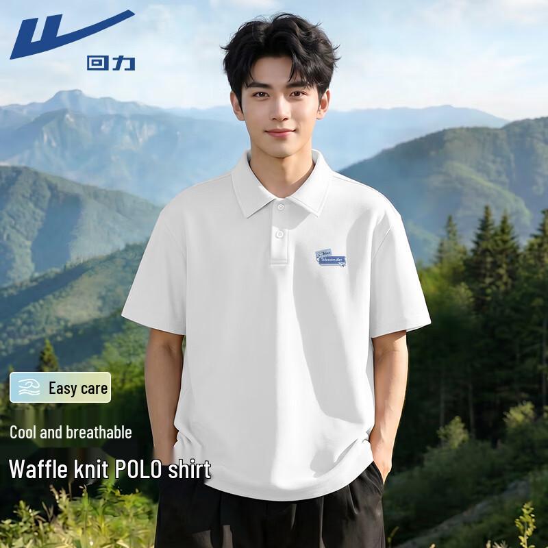 Warrior Men s Waffle Knit Short Sleeve Polo XL