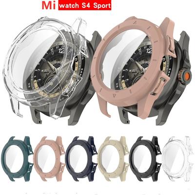 Hartkanten-Schale für Xiaomi Watch S4 Sport / Xiaomi Watch S3 Schutzhülle Gehärtete Folie Schutzhülle für Xiaomi Watch H1 Zubehör